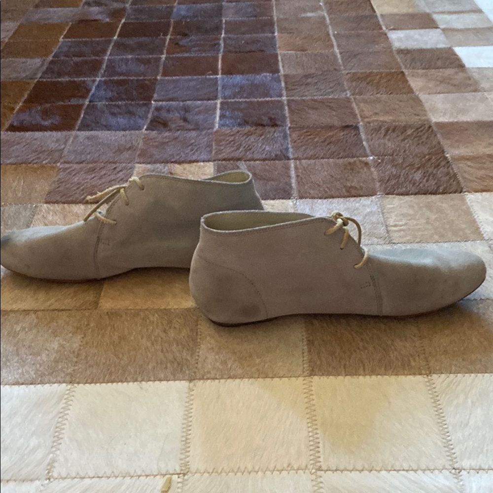 Sorel Grey Suede Ankle Boots